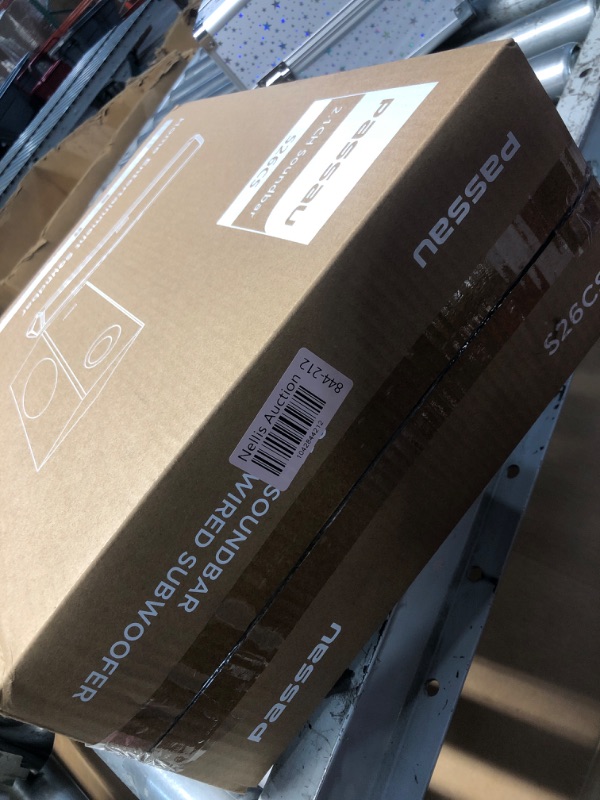 Photo 1 of *** FACTORY SEALED***Passau Sound Bar for Smart TV with Subwoofer, 2.1ch TV Speakers Small Soundbar with Deep Bass, Computer PC Gaming Monitor Sound Bars Bluetooth/AUX/HDMI(ARC) Connection-16 Inch
