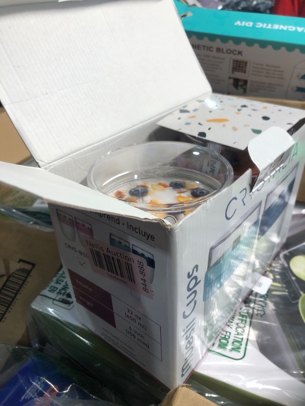 Photo 1 of (MISSING SPOON) Mueslicup Overnight Oats Jars with Lid and Spoon Oat Container Jar,Muesli Cereal Cup,Parfait Chia Pudding Containers,Yogurt Cups Granola Holder Oatmeal Crunch Lids Pink Seed (Set of 2 Beige - Pink)