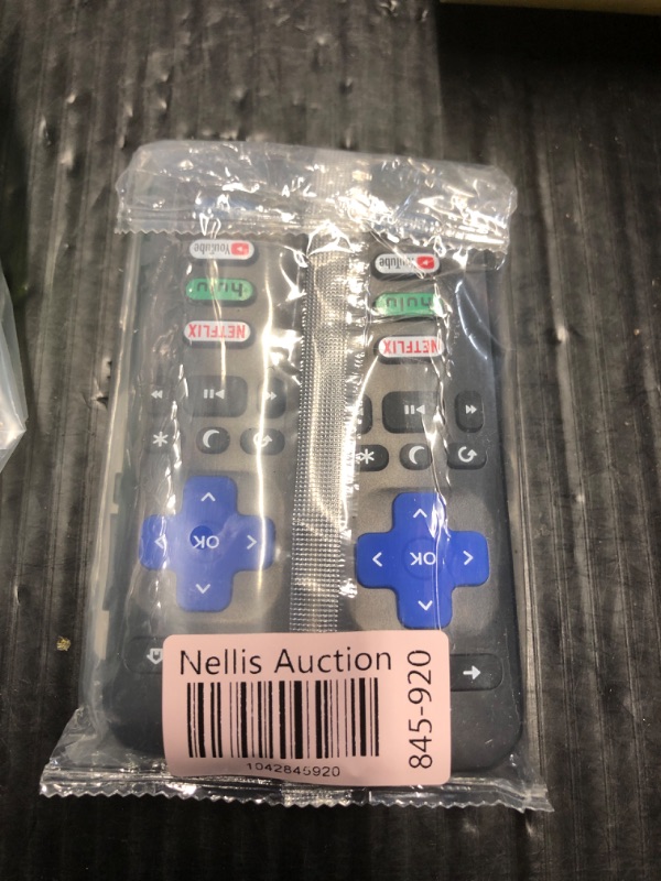 Photo 1 of (Pack of 2) Replacement-Remote-Control for Roku-TV,Compatible for TCL Roku/Hisense Roku/Onn Roku/Philips Roku Smart TVs(Not for Roku Stick and Box)