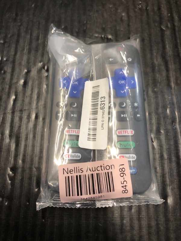 Photo 1 of (Pack of 2) Replacement-Remote-Control for Roku-TV,Compatible for TCL Roku/Hisense Roku/Onn Roku/Philips Roku Smart TVs(Not for Roku Stick and Box)