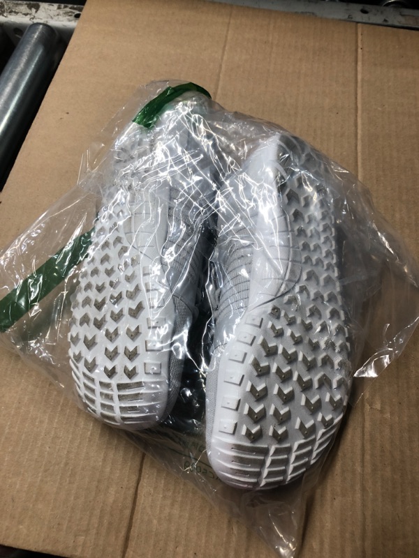 Photo 1 of (USED/FAIR)   (size 7women/5.5men) WHITIN Women's Barefoot Minimalist Running Shoes Wide Toe Box Trail Zero Drop Size 7 Cross Training Gym Weightlifting Walking Sneaker Light Grey 37 (size 7women/5.5men)