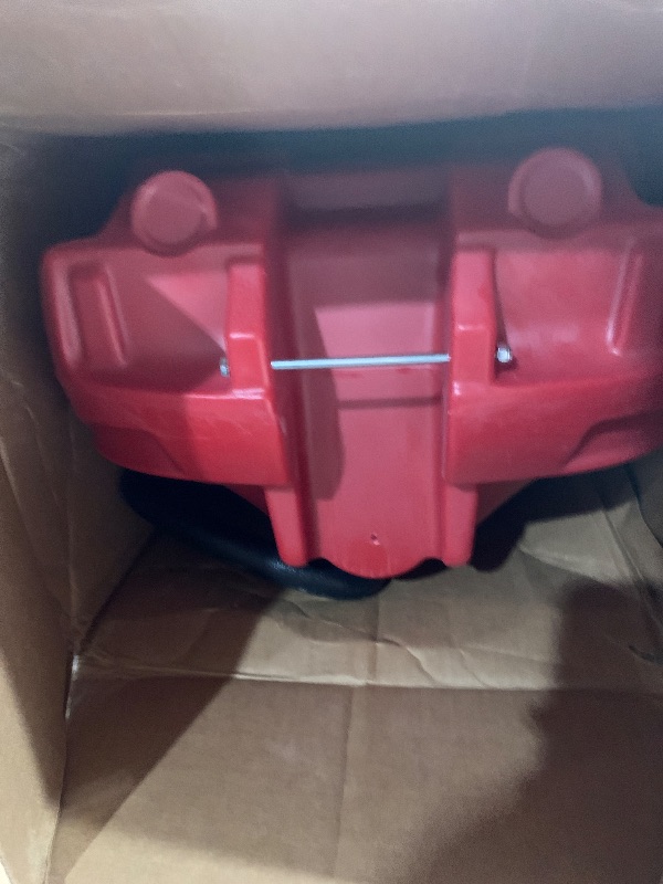 Photo 1 of Step2 Whisper Ride Cruiser Kids Push Car, Ride On Toy, Stroller Substitute, Includes Seat Belt & Horn, Made of Durable Plastic, Max Weight 50 lbs., For Toddlers 1.5-4 Years Old, Red