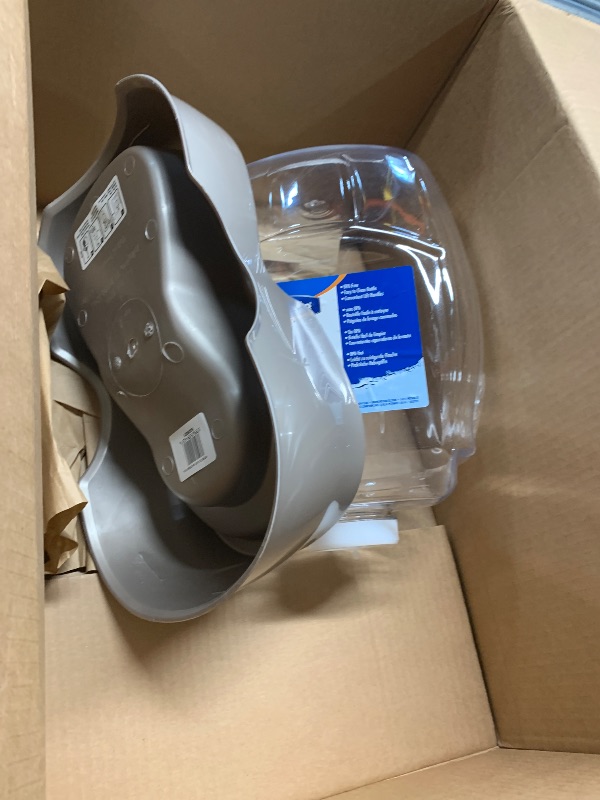 Photo 1 of (Bottom leaks water)(sold for parts) Petmate Pet Cafe Cat and Dog Water Dispenser - Water Bowl for Cats and Dogs, USA Made, 3 GAL, Pearl Tan