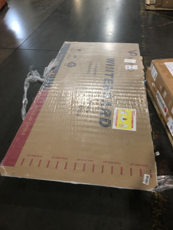 Photo 1 of **TRUCK OR TRAILER PICKUP ONLY**
VIZ-PRO Dry Erase Board/Whiteboard, 96 x 48 Inches, Wall Mounted Board for School Office and Home 8' x 4'