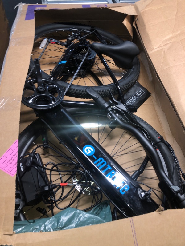 Photo 1 of **PARTS ONLY TRUCK OR TRAILER PICKUP ONLY**
PeakPursuit Electric Bike for Adults | 500W Brushless Motor (Peak 1000W) | 27.5" Tires, Step-Over Design | 7-Speed Gear System | 50 Miles Range | Mountain E-Bike for Commuting and Adventure