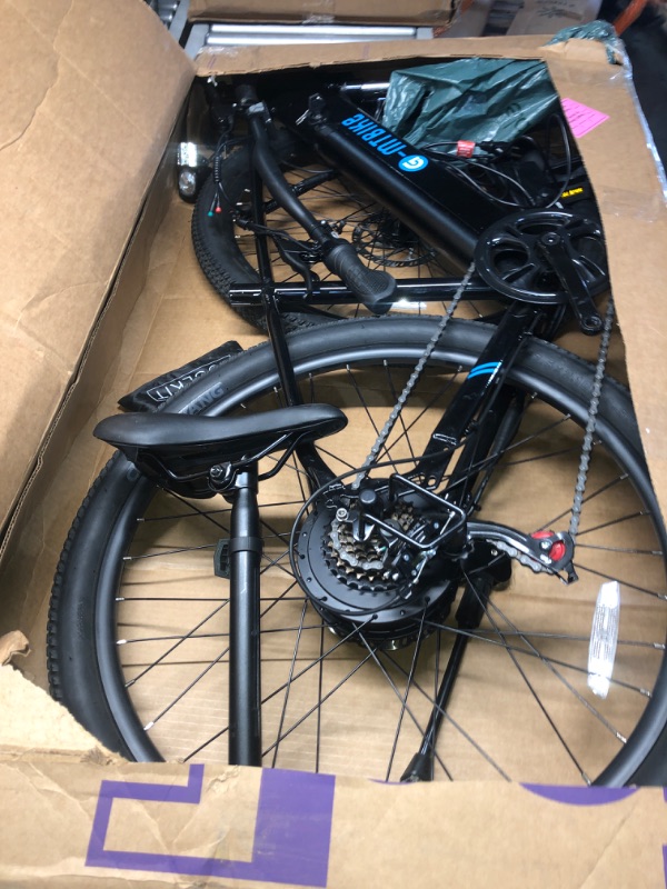 Photo 1 of **PARTS ONLY TRUCK OR TRAILER PICKUP ONLY**
PeakPursuit Electric Bike for Adults | 500W Brushless Motor (Peak 1000W) | 27.5" Tires, Step-Over Design | 7-Speed Gear System | 50 Miles Range | Mountain E-Bike for Commuting and Adventure