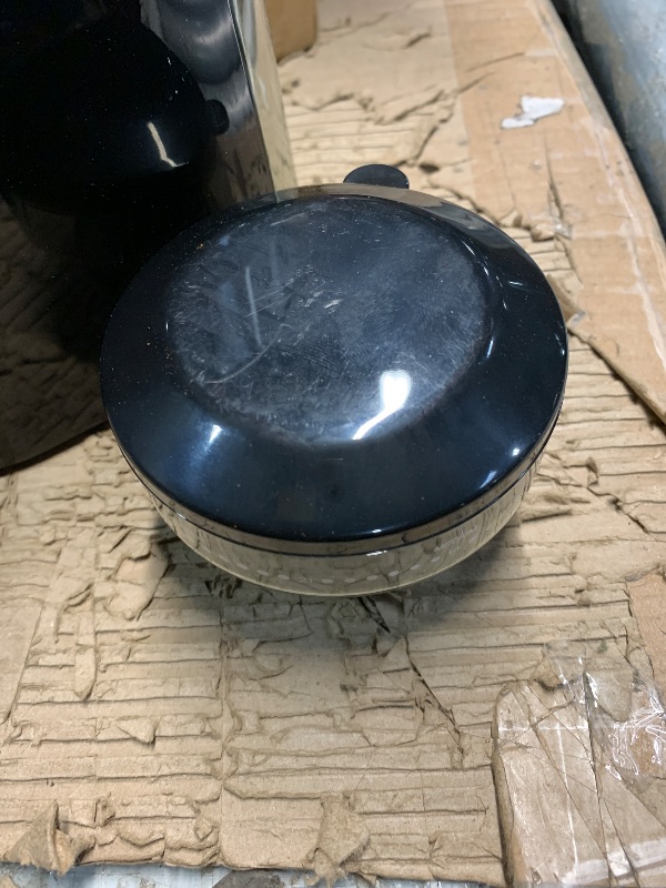 Photo 1 of (used)(see all images) Wancle Burr Coffee Grinder Flat Burr Coffee Grinder with 28-Setting, Precise Grinding with 2-12 Cup Capacity, Easy to Clean, Compact 
