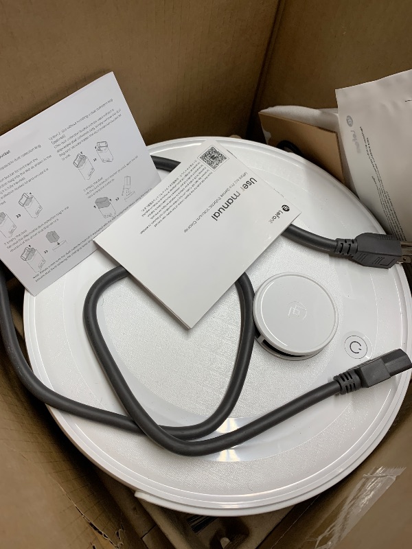 Photo 1 of (used)(see images) Lefant Robot Vacuum and Mop Combo, 8 Weeks Self-Emptying with Dual Dustbin Options, 6000Pa LiDAR Robotic Vacuum Cleaner