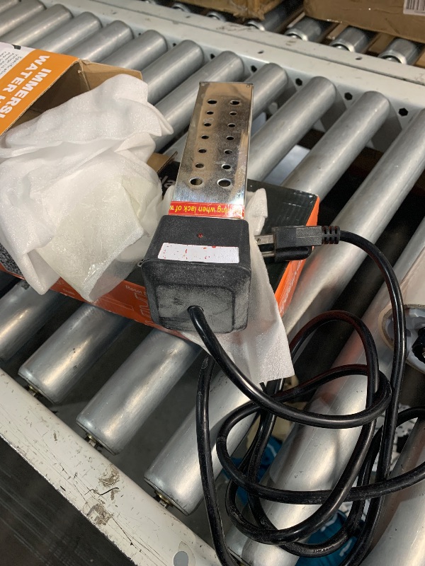 Photo 1 of ***(HEAVILY USED/ MAJOR DAMAGE)***Immersion Water Heater, 2000W Portable Water Heater with 304 Stainless Steel Guard Anti-scalding Water Heater for Pool Bathtub -Heat 5 Gallons Water in Minutes