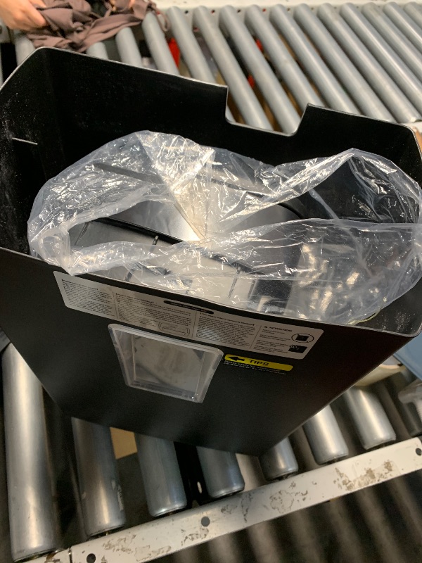Photo 1 of (sold for parts only) Bonsaii 10-Sheet Cross Cut Paper Shredder, 5.5 Gal Home Office Heavy Duty Shredder for Credit Card, Staple