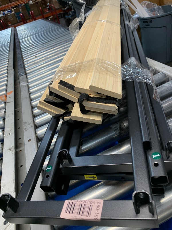 Photo 1 of  **** STOCK PHOTO FOR REFERENCE ONLY****Metal Platform Bed frame with Wood Slat Support Mattress Foundation