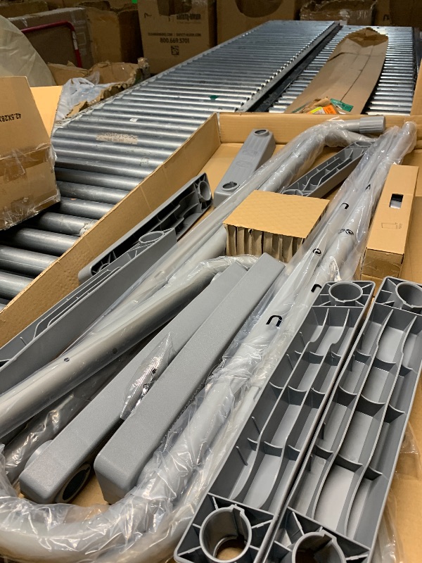 Photo 1 of **** STOCK PHOTO FOR REFERENCE ONLY**** 10 FT Aluminum Telescoping Ladder with 2 Detachable Roof Hooks, Extension Ladder Collapsible Ladders for Home, Lightweight Portable Multi Purpose Ladder Loft Ladder for Roof Ceiling, 330lbs Capacity