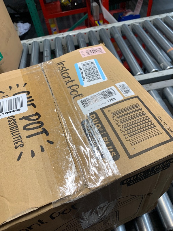 Photo 1 of Instant Pot Duo Plus 9-in-1 Multicooker, Pressure Cooker, Slow Cook, Rice Maker, Steamer, Sauté, Yogurt, Warmer & Sterilizer, Includes App With Over 800 Recipes, Stainless Steel, 6 Quarts