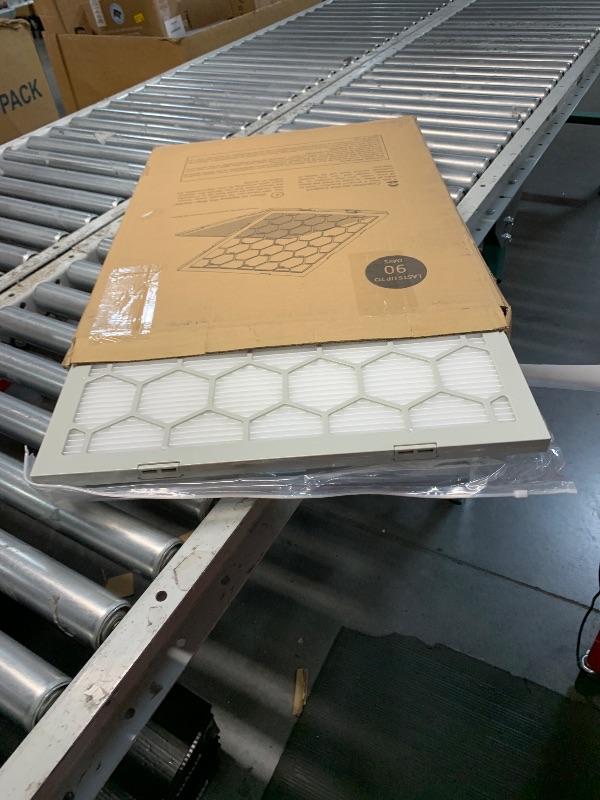 Photo 1 of (UNABLE TO TEST) OlitAir 20x25x1 MERV 8 Air Filter,AC Furnace Air Filter,Reusable ABS Plastic Frame, 7 Pack Replaceable Filter Media (Actual Size: 19 3/4" x 24 3/4" x 3/4")