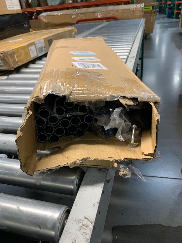Photo 1 of *USED*Essentially Yours Pool Noodles Holder, Toys, Floats, Balls and Floats Equipment Mesh Rolling Storage Organizer Bin, Extra-Large, (47.2" W x 30.2" L x 34" H), Blue Style 455119