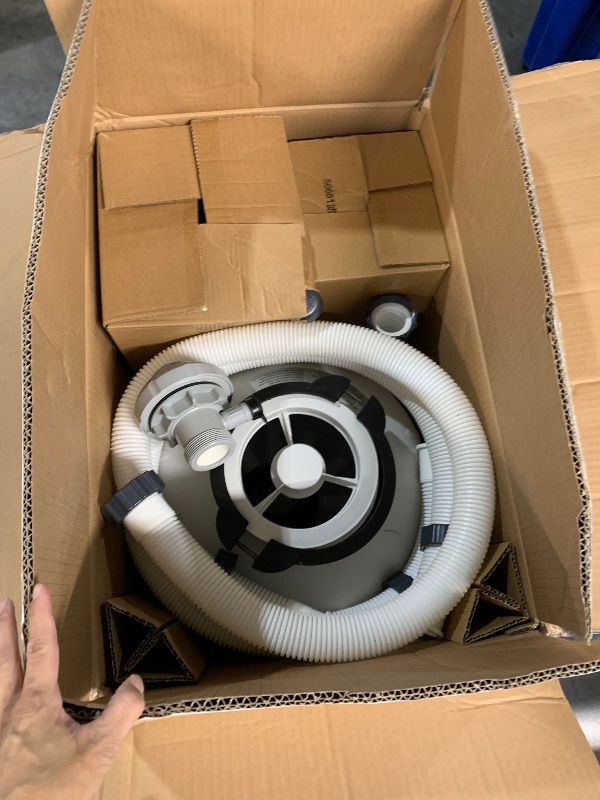 Photo 1 of (Incomplete)(sold for parts) Intex 26651EG 3,000 GPH Above Ground Pool Sand Filter Pump with Automatic Timer