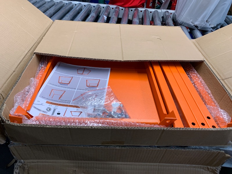 Photo 1 of Plyometric Jumping Box,24"Metal Plyo Box,Plyometric Platform with Non-slip rubber layer,Step Up Box for Workout for HIIT,MMA,Crossfit,Exercise,Fitness,Strength training,Exercise,Multiple Sizes