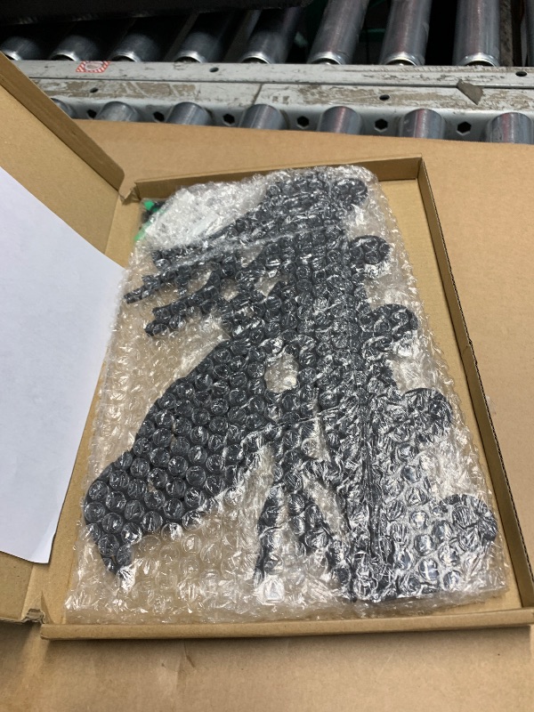 Photo 1 of MAYJOYDIY Wood Tree Branch Crow Key Hook Animal Bird Key Holder Wall Mount 11.8×7.9inch Black Key Holder 5 Alloy Hooks Home Decor Gifts Entryway Kitchen Bathroom Storage Organizer