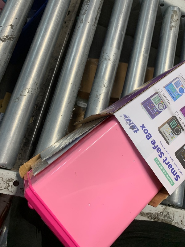 Photo 1 of Pink Piggy Bank for Kids with Password Code Lock and Auto Grab Bill Slot, PhilaeEC Real Money Cash Coin Can Saving Box Electronic Money Safe Bank, Hot Gift for 4 7 8 9 10 11 Year Old Boys Girls