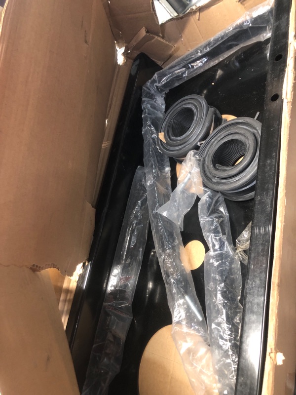 Photo 1 of *USED MISSING PARTS*Buyers Products UR70A 70 Gallon Upright Aluminum Hydraulic Reservoir, Lightweight, With Baffles & Sight Gauge, Hydraulic Tank for Trucks