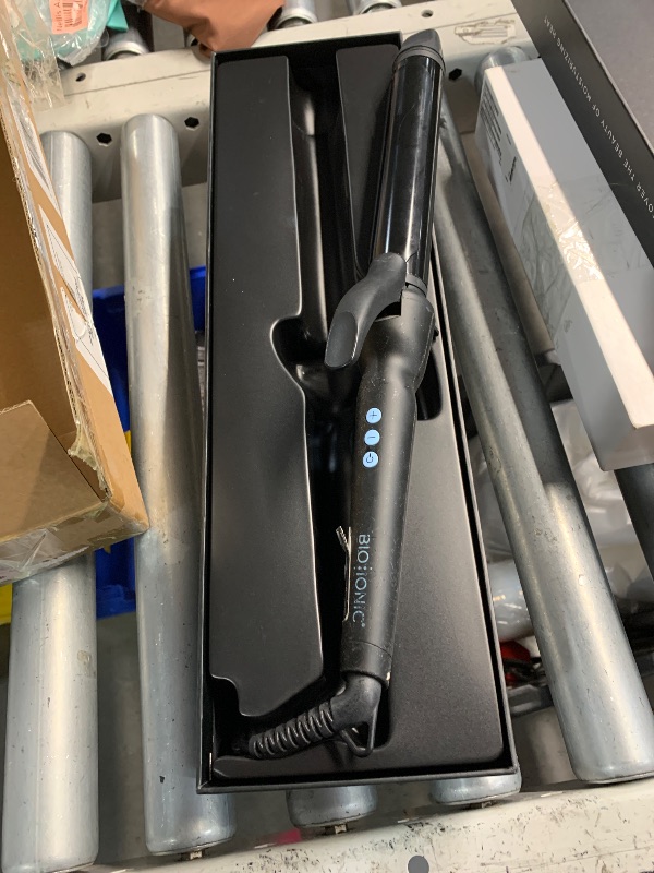Photo 1 of ***(MAJOR DAMAGE/ SEE NOTES)***Bio Ionic Long Barrel Styler, 1" Curling Iron with Moisture Heat Technology & NanoIonic MX, Verstatile Curling Wand with Longer Barrel for Large Sized Soft Curls & Waves
