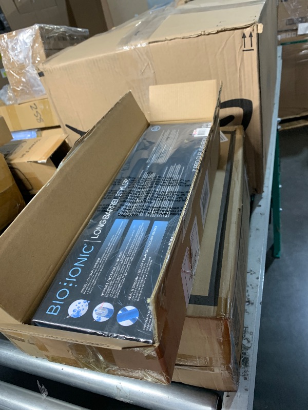 Photo 1 of ***(MAJOR DAMAGE/ SEE NOTES)***Bio Ionic Long Barrel Styler, 1" Curling Iron with Moisture Heat Technology & NanoIonic MX, Verstatile Curling Wand with Longer Barrel for Large Sized Soft Curls & Waves