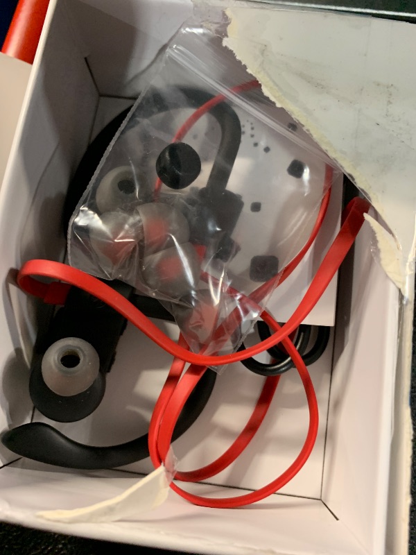 Photo 1 of ***(PARTS ONLY/ NON FUNCTIONAL)***Otium Bluetooth Headphones, Wireless Earbuds IPX7 Waterproof Sports Earphones with Mic HD Stereo Sweatproof in-Ear Earbuds Gym Running Workout 15 Hour Battery Sound Isolation Headsets