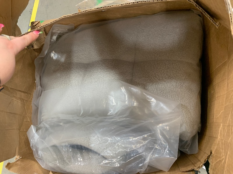 Photo 1 of FOR PARTS ONLY •• KOKEBREN Couches for Living Room, 84" Sofas with Removable Pillow Curved Armrests with Side Pockets (Missing parts)