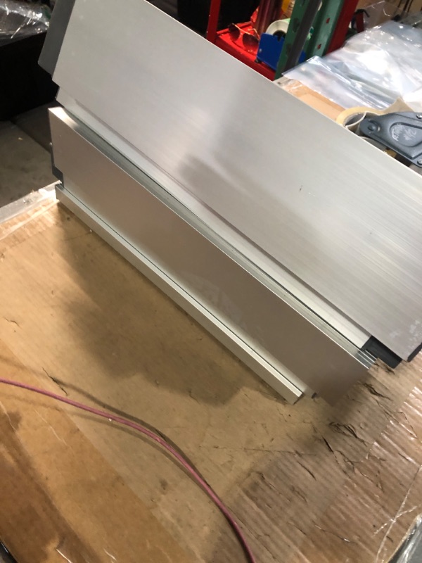 Photo 1 of (used)(unknown if complete) Nuvium 4" Rise Modular Threshold Ramp for Doorways, Stable Wheelchair Ramp for Home Steps, Aluminum Door Ramp and Curb Ramp 