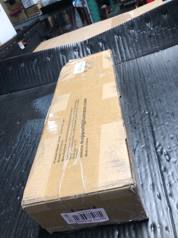 Photo 1 of *** FACTORY SEALED***Curtain Rods 2 Pack, HOTOZON Curtain Rods for Windows 28 to 48 Inch, Adjustable Heavy Duty Drapery Rods 32 to 43 Inch with Netted Texture Finials, Antique Bronze