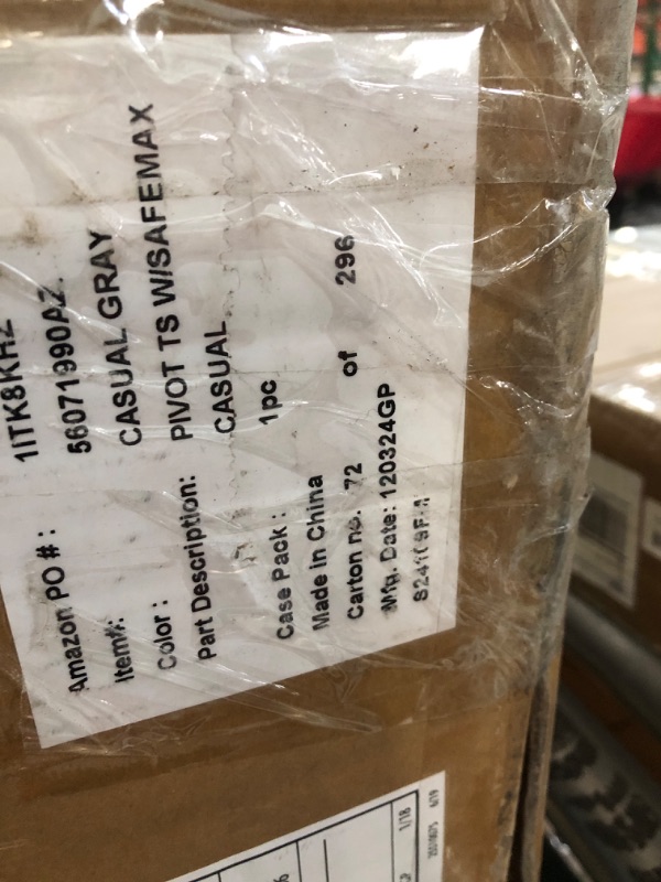 Photo 1 of *** FACTORY SEALED*** MANUF DATE: 2024/3/12***Evenflo Pivot Modular Travel System with LiteMax Infant Car Seat with Anti-Rebound Bar (Casual Gray)