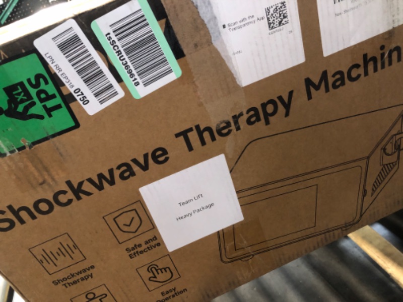Photo 1 of *** FACTORY SEALED***2025 New Shockwave Therapy Machine for Pain Relief, Focused Shockwave FSA or HSA Eligible, Non-Invasive Extracorporeal ESWT Shock Wave Therapy Device, Safe Use, Ideal for Home & Clinical Use(White)