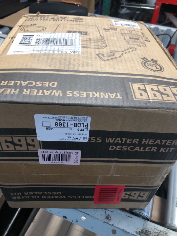 Photo 1 of *** FACTORY SEALED***6699 Tankless Water Heater Flushing Kit Includes 1/4HP Submersible Utility Pump with Two Plastic Adapters & 3 Gallons Pail with Bucket Lid Opener & Two 1/2” X 6’ PVC Hoses with Washers Easy to Clean