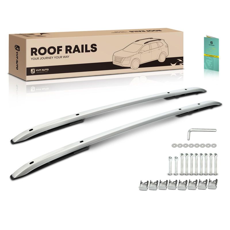 Photo 1 of ***TRUCK/TRAILOR PICLK UP ONLY*** YHTAUTO Car Roof Rack Side Rails Compatible with Jeep Renegade 2015-2023, 150 Lbs Aluminum Alloy Raised Side Roof Rails, Anti-Rust Black Rooftop Luggage Rails w/Hardware
