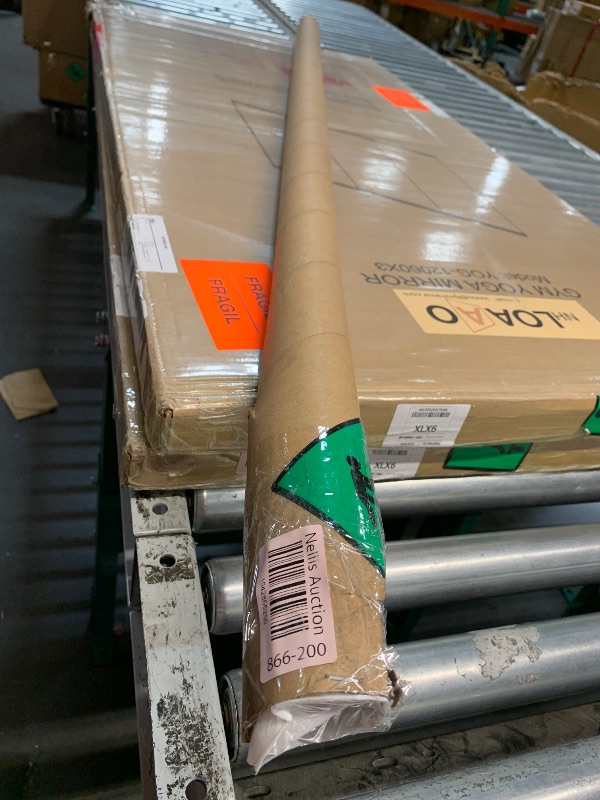 Photo 1 of *** CRACKS AT THE EDGE OF ITEM*** Prime-Line M 6101-1 60 In. White Plastic Shower Rod Cover (Single Pack)