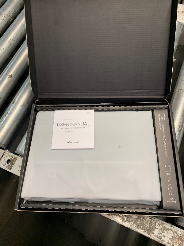 Photo 1 of Nillkin iPad A16 (11th Gen) / 10th Gen Case with Detachable Keyboard, Magic Trackpad, 7-Color Backlit, Portrait/Landscape Modes, Rugged Keyboard Case for iPad 11th / 10th Generation (2025/2022), Gray