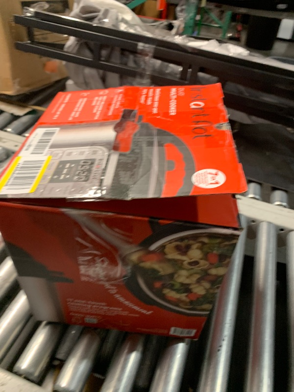 Photo 1 of (Missing power cod)(used)Instant Pot Duo 7-in-1 Mini Electric Pressure Cooker, Slow Rice Cooker, Steamer, Sauté, Yogurt Maker, Warmer & Sterilizer, Includes Free App 