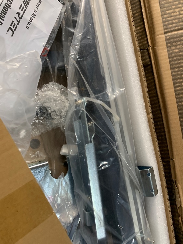 Photo 1 of POWERTEC Multi-Functional Project Table with Wheels | Workbench with 3/4" Bench Dog Hole Pattern for Sanding, Cutting, and Woodworking Projects (MT4012)