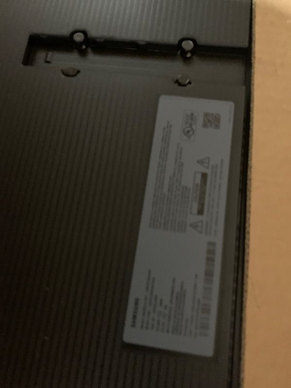 Photo 1 of (unable to test)

Samsung 75-Inch Class QLED 4K LS03D The Frame Series Quantum HDR Smart TV w/Dolby Atmos, Art Mode, Anti-Reflection, Customizable Frame, Slim Fit Wall Mount with Alexa Built-in (QN75LS03D, 2024 Model)