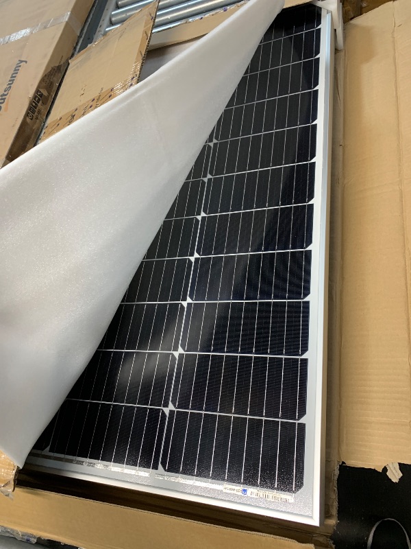 Photo 1 of ECO-WORTHY 200 Watts 12 Volt/24 Volt Solar Panel Kit with High Efficiency Monocrystalline Solar Panel and 30A PWM Charge Controller for RV, Camper, Vehicle, Caravan and Other Off Grid Applications