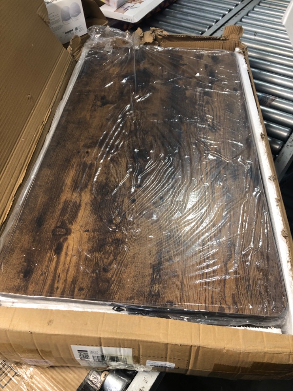 Photo 1 of (PARTS) (NOT A COMPLETE SET) FURKO Lift Top Coffee Table with Bookcase Storage Shelf and 2 Drawers Hidden Compartment 39.37‘’L Wood Central Table for Living Room Rustic Brown