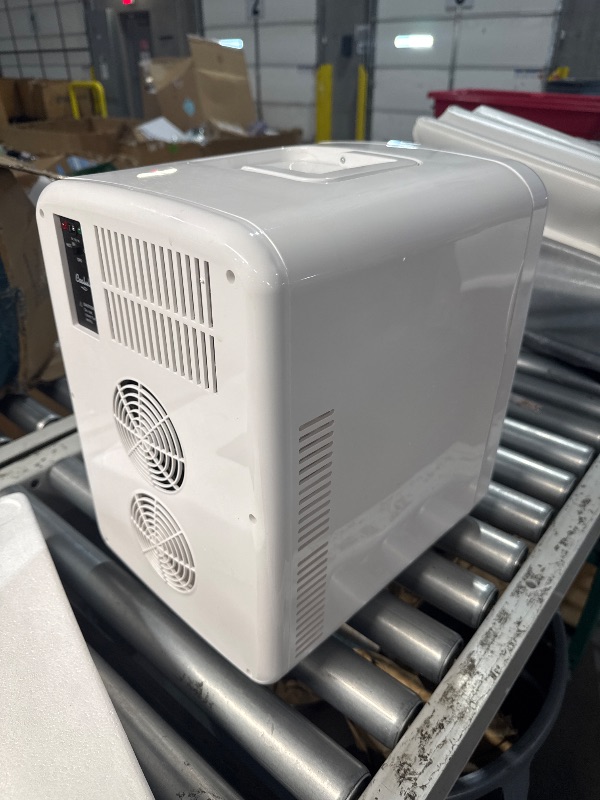 Photo 1 of (PARTS) (NOT FUNCTIONAL) (DIRTY) Cooluli 15 Liter Mini Fridge with Temperature Control - Black