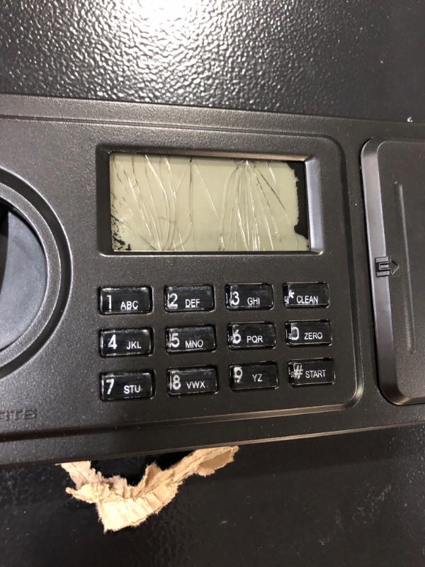 Photo 1 of (digital reader is damaged) 4.3 Cuft Fireproof Safe for Home Documents, Large Home Safe Box Fireproof Waterproof with LCD Keypad Keys, Anti-Theft Alert, Hidden Code Mode