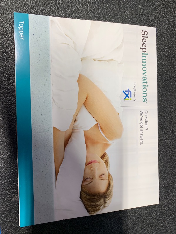 Photo 1 of (King size) Sleep Innovations 3 Inch Cooling Gel Infused Memory Foam Mattress Topper Cool Comfort, Medium Support