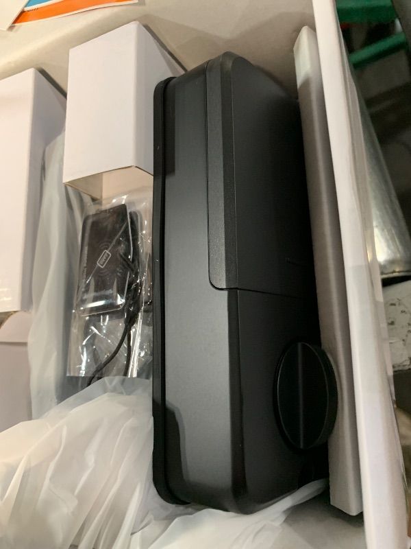 Photo 1 of (see all images) Veise VE07-L Fingerprint Smart Locks for Front Door with 2 Lever Handle Set, App Control, Keyless Entry, Electronic Digital Keypad 