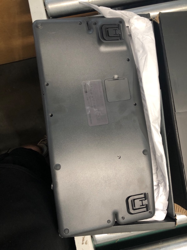 Photo 1 of (GOOD/FAIR) Logitech ERGO K860 Wireless Ergonomic Keyboard - Split Keyboard, Wrist Rest, Natural Typing, Stain-Resistant Fabric, Bluetooth and USB Connectivity, Compatible with Windows/Mac, Black