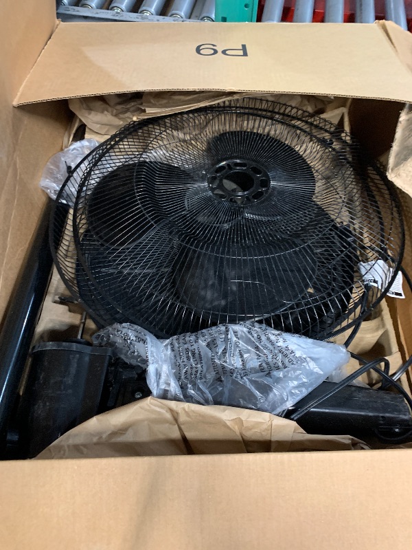 Photo 1 of (Sold for parts) BLACK+DECKER 18-Inch Stand Fan with Pedestal Base, Height Adjustable Pedestal Fan with Remote and Touch Control Panel, Free Standing 
