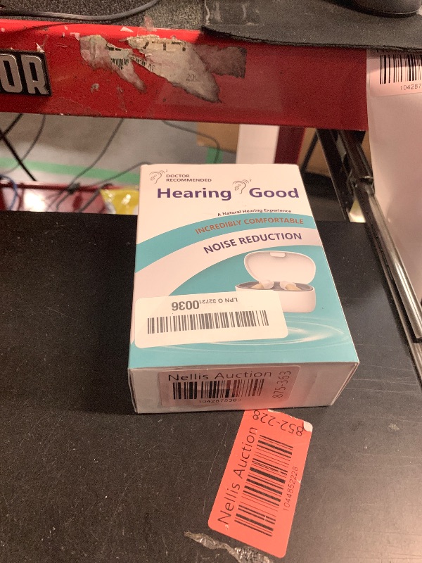 Photo 1 of (see images) Hearing Aids for Seniors, Invisible Hearing Amplifiers with Noise Cancelling, Rechargeable Hearing Aids 