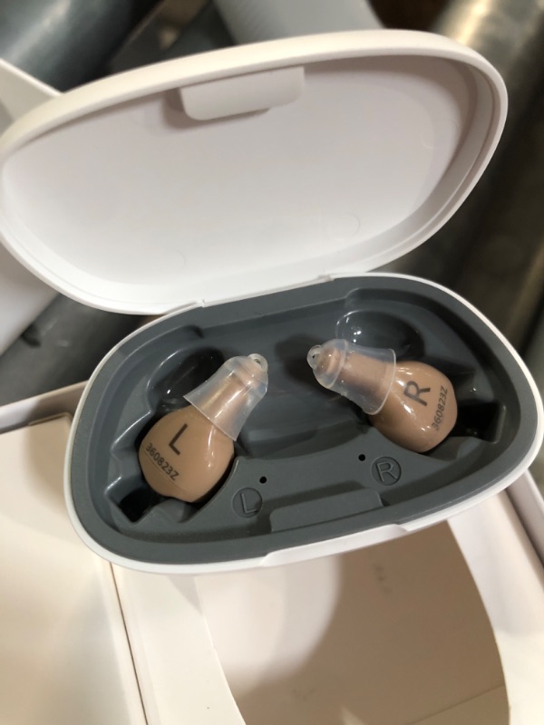 Photo 1 of (see images) Hearing Aids for Seniors, Invisible Hearing Amplifiers with Noise Cancelling, Rechargeable Hearing Aids 