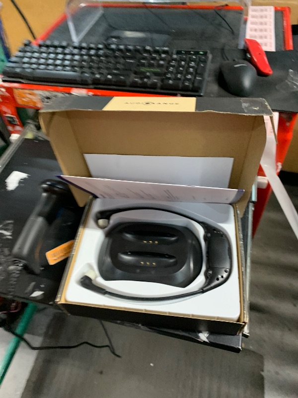 Photo 1 of ?NEW Model? Seniors & Hard of Hearing | Wireless TV Headset by AudioRange | Delay-Free, Lightweight, Comfortable, Rechargeable In-Ear Headphones for TV Watching, Television Amplifier, RF Headphones